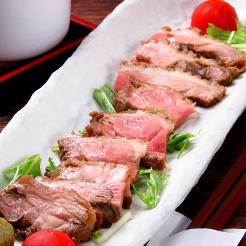 滝川産!カモのタタキ
